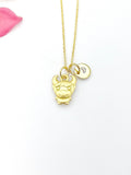 Gold Cute Cow Charm Necklace  Birthday Teen Girl Gifts, Personalized Customized Gifts, N5287