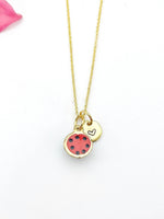 Gold Red Watermelon Charm Necklace Birthday Teen Girl Gifts, Personalized Customized Gifts, N5289