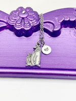 Sterling Silver Plated Monther Penguin and Baby Charm Necklace Birthday Gifts, Personalized Customized Gifts, N4859A