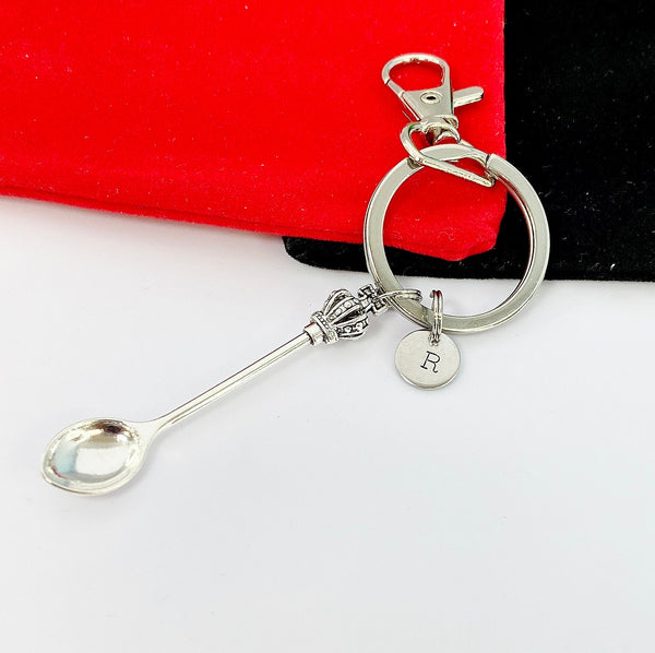 Queen Crown Keychain Kitchen Utensil, Personalized Customized Jewelry Gifts, N1290A