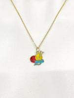 Gold Knitting Ball of Yarn Charm Necklace Birthday Teen Girl Gifts, Personalized Customized Gifts, N5294