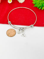 Silver Pharmacist RX Charm Bracelet Pharmacist Graduation Jewelry Gifts, Personalized Customized Gifts, N2162A