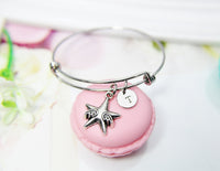Silver Star Wings Charm Bracelet Star Jewelry Gifts, Personalized Customized Gifts, N5048A