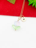 Rose Gold Tulip Necklace, Tulip Charm, Gardening Gifts, Personized Birthday Gifts, N5303B