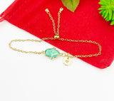 Gold Hamsa Hand Bracelet, Personized Customized Initial Bolo Bracelet, N5306