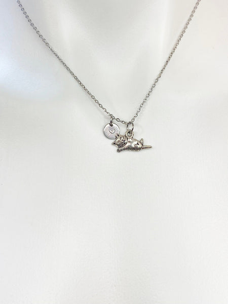 Silver Cute Cat Charm Bracelet Pet Lover Gifts, Personalized Customized Gifts, N976B