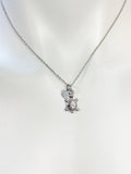 Silver Cute Turtle Charm Necklace Turtle Lover Gifts, Personalized Customized Gifts, N5340