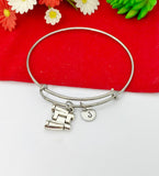 Silver Binocular Bracelet Binocular Adventures Jewelry Gifts, Personalized Customized Gifts, N293A