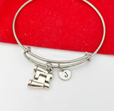 Silver Binocular Bracelet Binocular Adventures Jewelry Gifts, Personalized Customized Gifts, N293A