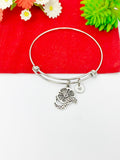 Silver Movie Film Charm Bracelet Movie Reel Filmmaker Jewelry Gifts, Personalized Customized Gifts, N85E