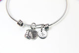 Silver Turkey Bird Charm Bracelet Thanksgiving Jewelry Gifts, Personalized Customized Gifts, N1901A