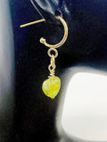 Peridot Earrings, Natural Gemstone Jewelry, N3974