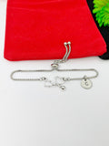 Silver Stethoscope Charm Bolo Bracelets Doctor Nurse Jewelry Gifts, Personalized Customized Gifts, N1002B