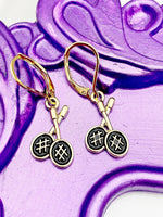 Gold Tennis Earrings N3285A