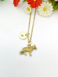 Gold German Shepherd Charm Necklace Best Seller Christmas Gifts, N474