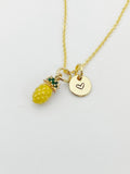 Gold Pineapple Charm Necklace, Best Seller Christmas Gifts, N780