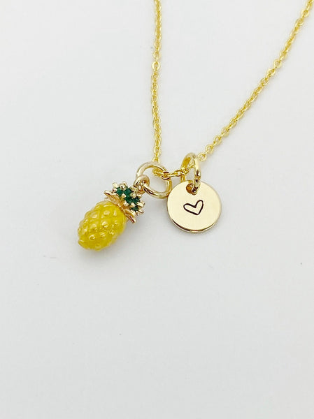 Gold Pineapple Charm Necklace, Best Seller Christmas Gifts, N780