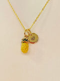 Gold Pineapple Charm Necklace, Best Seller Christmas Gifts, N780