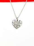 Grand Mother Charm Necklace Christmas Gifts, N4060