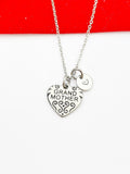 Grand Mother Charm Necklace Christmas Gifts, N4060