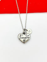 Daughter Charm Necklace Christmas Gifts, N4930