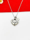 Daughter Charm Necklace Christmas Gifts, N4930
