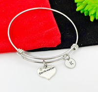 Silver Confirmation Bracelet Confirmation Jewelry Gifts, Personalized Customized Gifts, N609