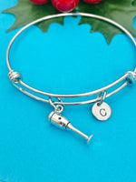 Champagne Glass Bracelet Goblet Wine Bracelet Bangle, Best Seller Christmas Gifts, N5130