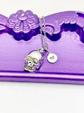 Halloween Skull Necklace or Bracelet Halloween Gifts, N5355A