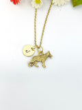 Gold German Shepherd Charm Necklace Best Seller Christmas Gifts, N474