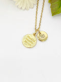 Gold Words Necklace Christmas Gifts, N3361