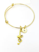 Gold Music Note Bracelet Christmas Gifts, N4938