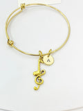 Gold Music Note Bracelet Christmas Gifts, N4938