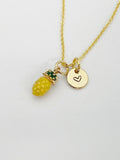 Gold Pineapple Charm Necklace, Best Seller Christmas Gifts, N780