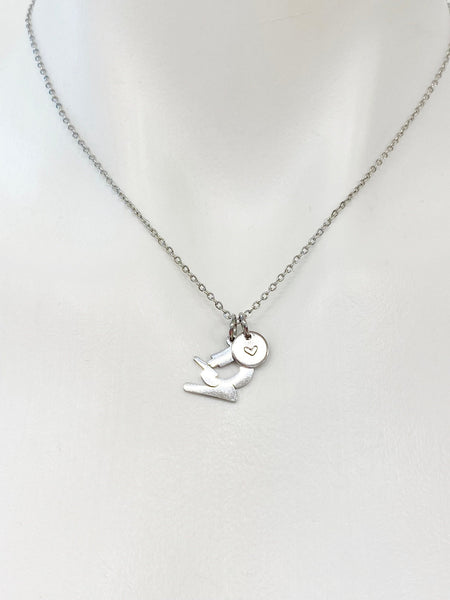 Silver Microscope Charm Necklace Christmas Gifts, N4809