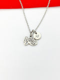 Silver Best Mom Charm Necklace Christmas Gifts, N2656