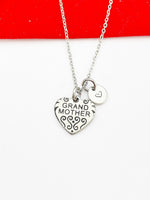 Grand Mother Charm Necklace Christmas Gifts, N4060