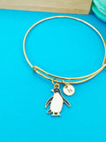 Gold Penguin Charm Bracelet Best Seller Christmas Gifts for Granddaughters, N4342A