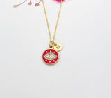Gold Evil Eye Charm Necklace Christmas Gifts, N3337