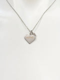 Nina Necklace Heart, Stainless Steel Mother's Day Gifts, Best Seller Christmas Gifts for Nina, D092