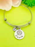 Volleyball Coach Bracelet Stainless Steel, Best Seller Christmas Gifts for Volleyball Coach, D105