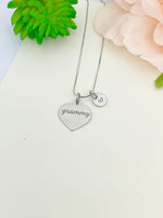 Grammy Necklace Stainless Steel Grammy Jewelry, Best Seller Christmas Gifts for Grammy, D112