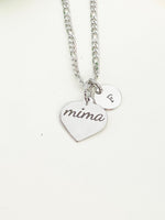 Mima Necklace Stainless Steel Mima Jewelry, Best Seller Christmas Gifts for Mima, D116