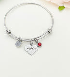 Mom Bracelet Stainless Steel Mom Jewelry, Best Seller Christmas Gifts for Mom, D125