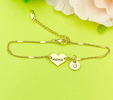 Gold Nana Heart Bracelet, D135