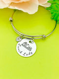 Christmas Gifts for School Lunch Lady, Stainless Steel Lunch Lady Bracelet D141