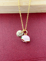Gold Peach Charm Necklace Best Seller Christmas Gifts for Girlfriends, N5787