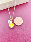 Gold Durian Necklace Yellow, N5394