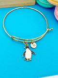 Gold Penguin Charm Bracelet Best Seller Christmas Gifts for Granddaughters, N4342A