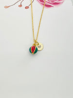 Gold Watermelon Charm Necklace Best Seller Christmas Gifts for Sister, N4784